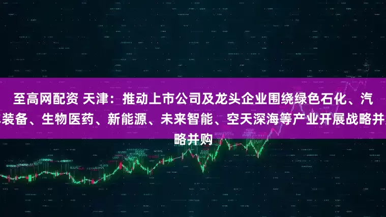 至高网配资 天津：推动上市公司及龙头企业围绕绿色石化、汽车装备、生物医药、新能源、未来智能、空天深海等产业开展战略并购